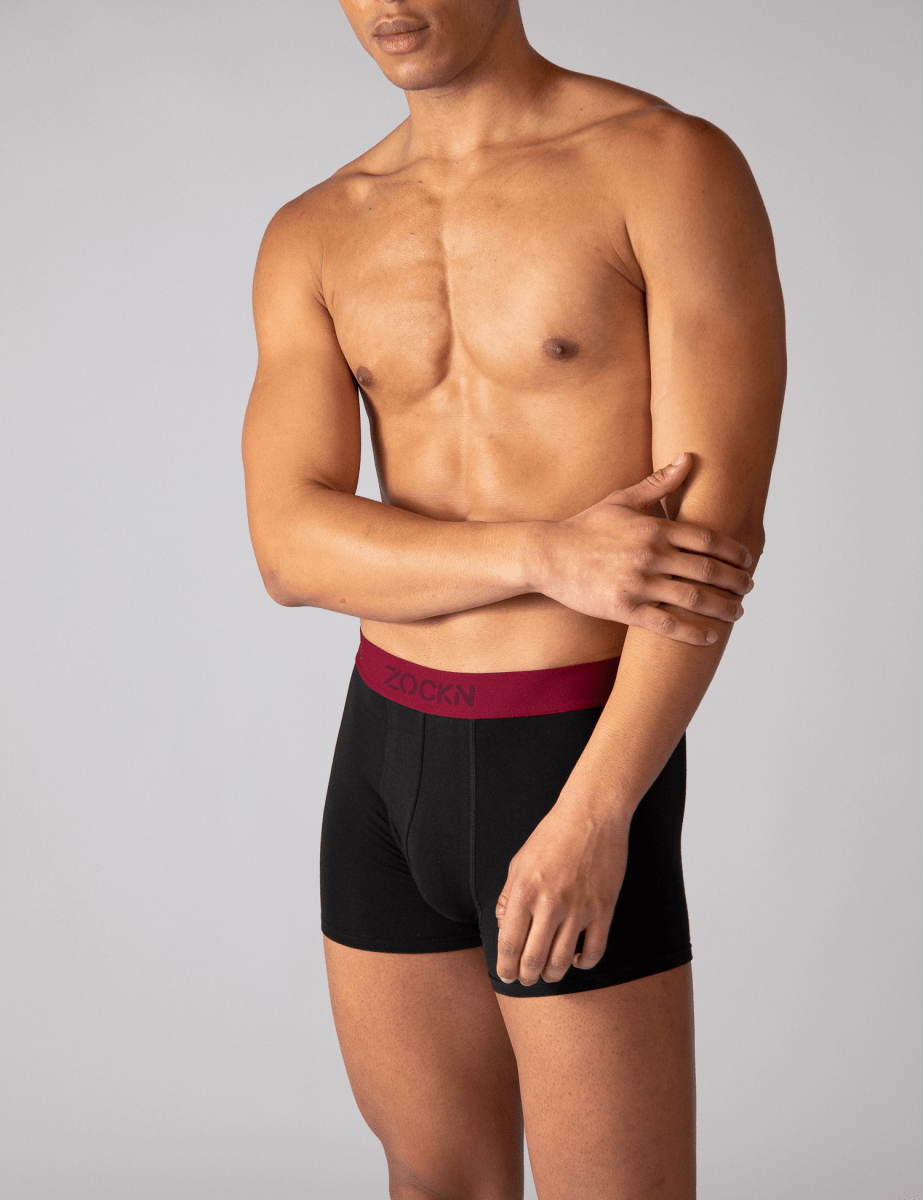 2x Boxershorts Color | 6er-Pack | Grün, Berry, Blau | Bio-Baumwolle von ZOCKN