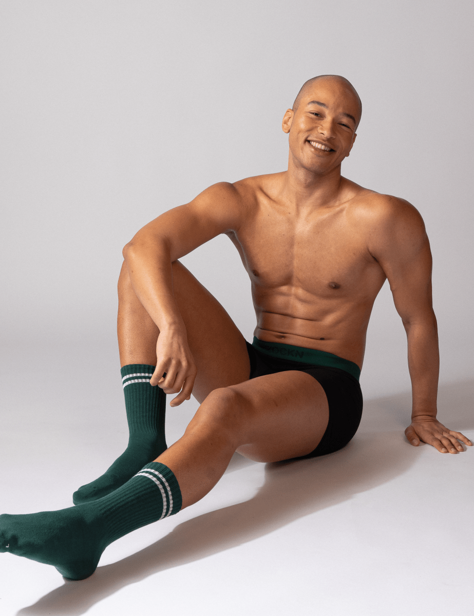 2x Boxershorts Color | 6er-Pack | Grün, Berry, Blau | Bio-Baumwolle von ZOCKN