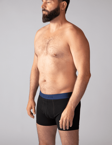 2x Boxershorts Color | 6er-Pack | Grün, Berry, Blau | Bio-Baumwolle von ZOCKN