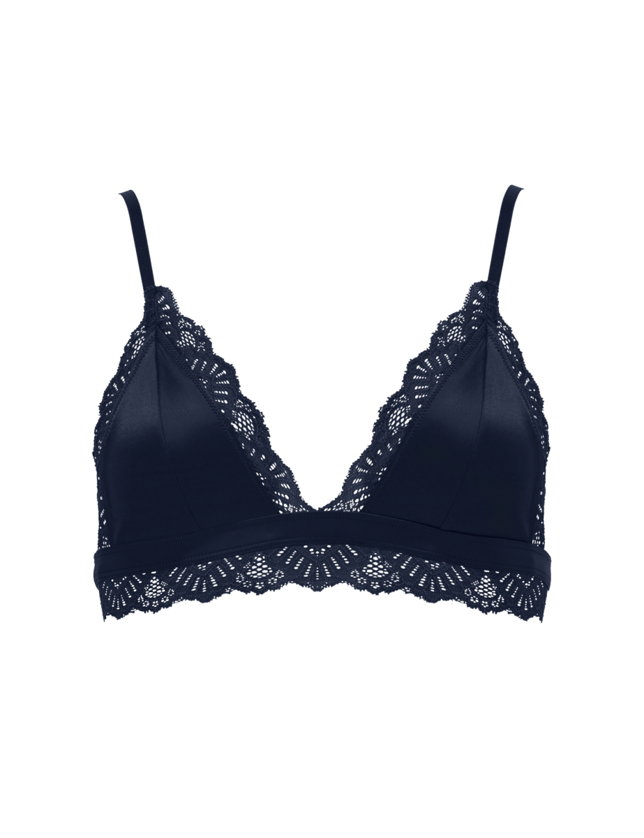 2x Bra | Satin | mit Spitze von ZOCKN