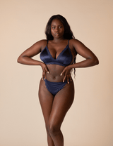 2x Bra | Satin | mit Spitze von ZOCKN