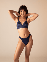 2x Bra | Satin | mit Spitze von ZOCKN