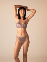 2x Bra | Satin | mit Spitze von ZOCKN