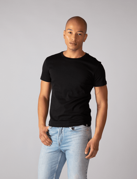 2x T-Shirt | Basic | Schwarz | Für Männer von ZOCKN