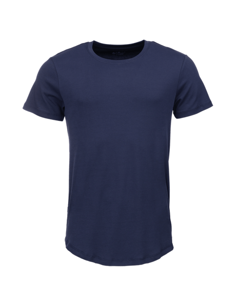 2x T-Shirt | Curved | Dunkelblau | Für Männer von ZOCKN