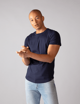 2x T-Shirt | Curved | Dunkelblau | Für Männer von ZOCKN