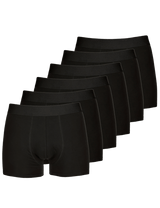 Boxershorts | 6er-Pack | ohne Logo | Bio-Baumwolle von ZOCKN