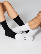 Hohe Sportsocken | 2 Paar | Bio-Baumwolle | Unisex von ZOCKN