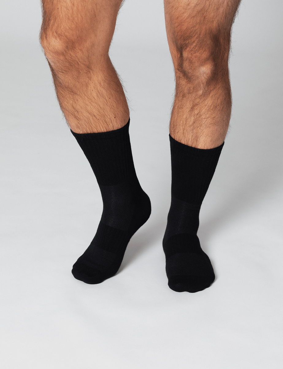 Hohe Sportsocken | 2 Paar | Bio-Baumwolle | Unisex von ZOCKN