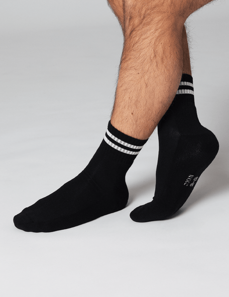 Kurze Tennissocken | 2 Paar | Bio-Baumwolle | Unisex von ZOCKN