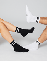 Kurze Tennissocken | 2 Paar | Bio-Baumwolle | Unisex von ZOCKN