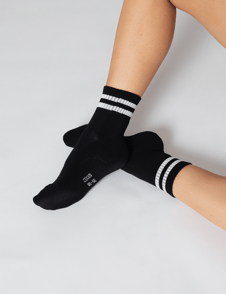 Kurze Tennissocken | 2 Paar | Bio-Baumwolle | Unisex von ZOCKN