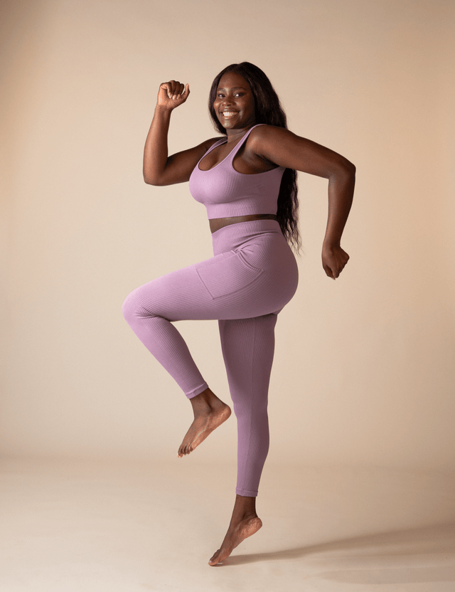 Leggings | Lila | Sporty Line von ZOCKN