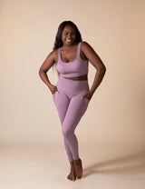 Leggings | Sporty Line | Grün, Lila, Schwarz von ZOCKN