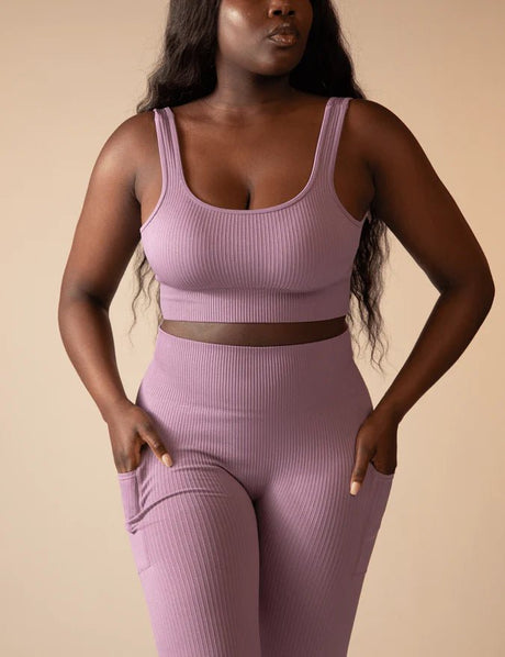 Leggings | Sporty Line | Grün, Lila, Schwarz von ZOCKN