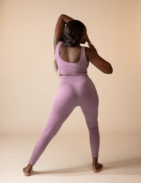 Leggings | Sporty Line | Grün, Lila, Schwarz von ZOCKN