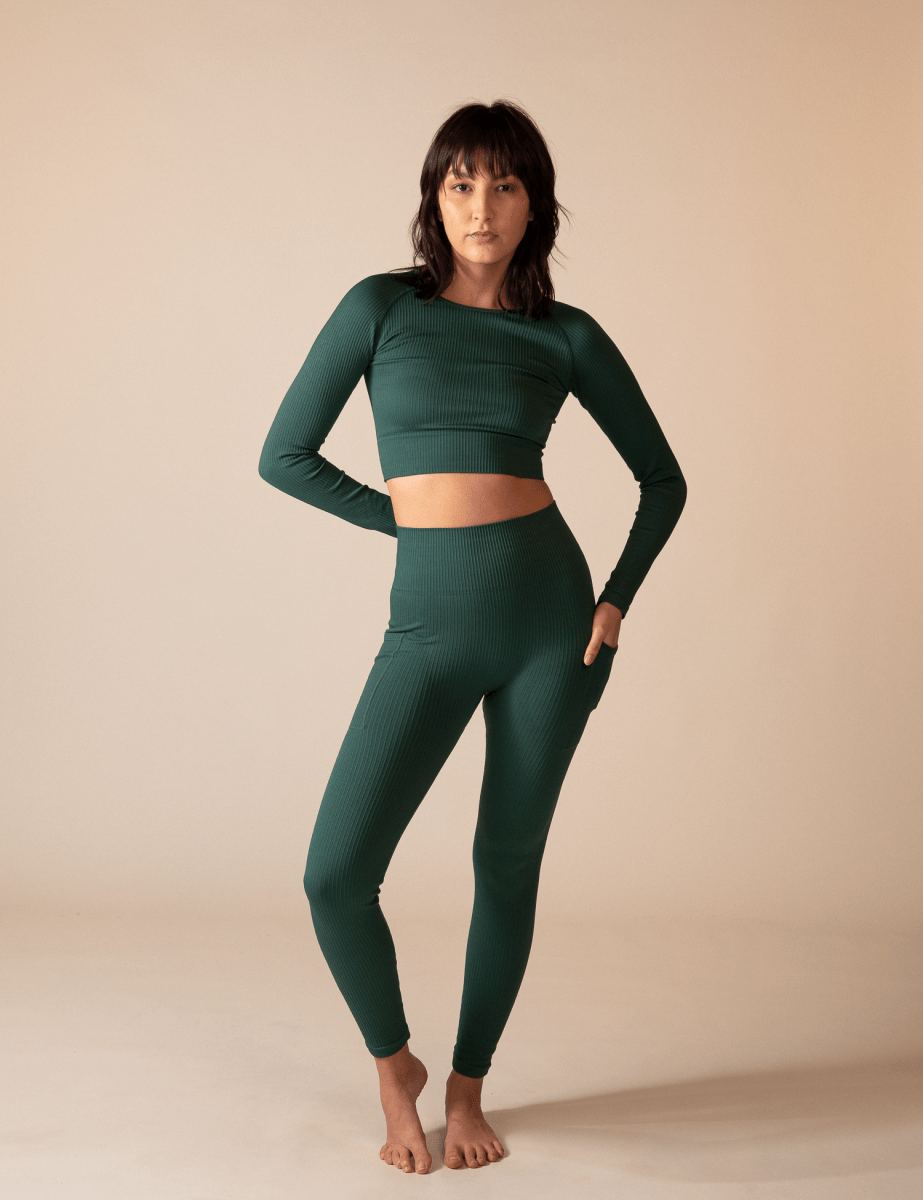 Longsleeve | Cropped | Sporty Line von ZOCKN