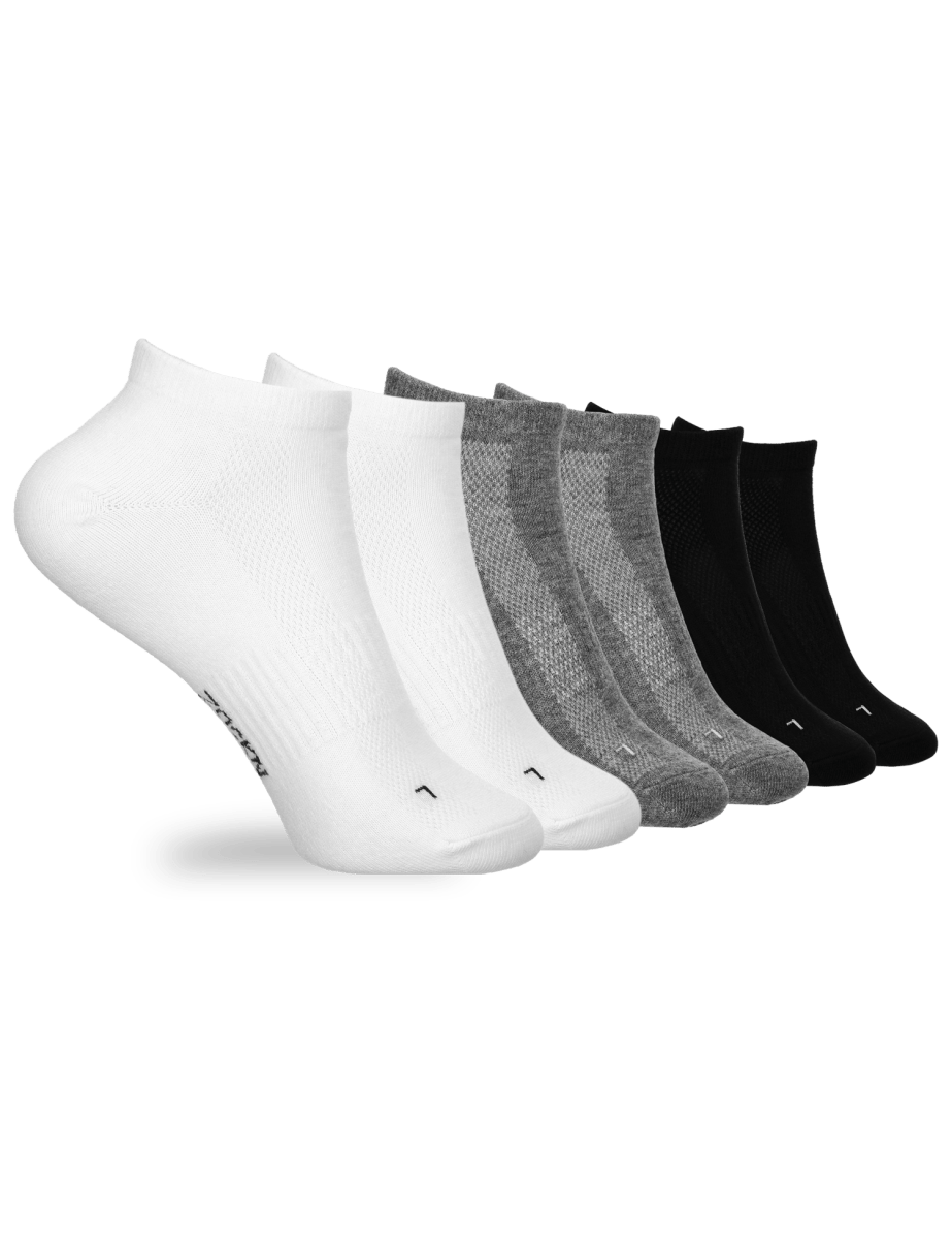 Sneakersocken | 6 Paar | Bio-Baumwolle | Unisex von ZOCKN