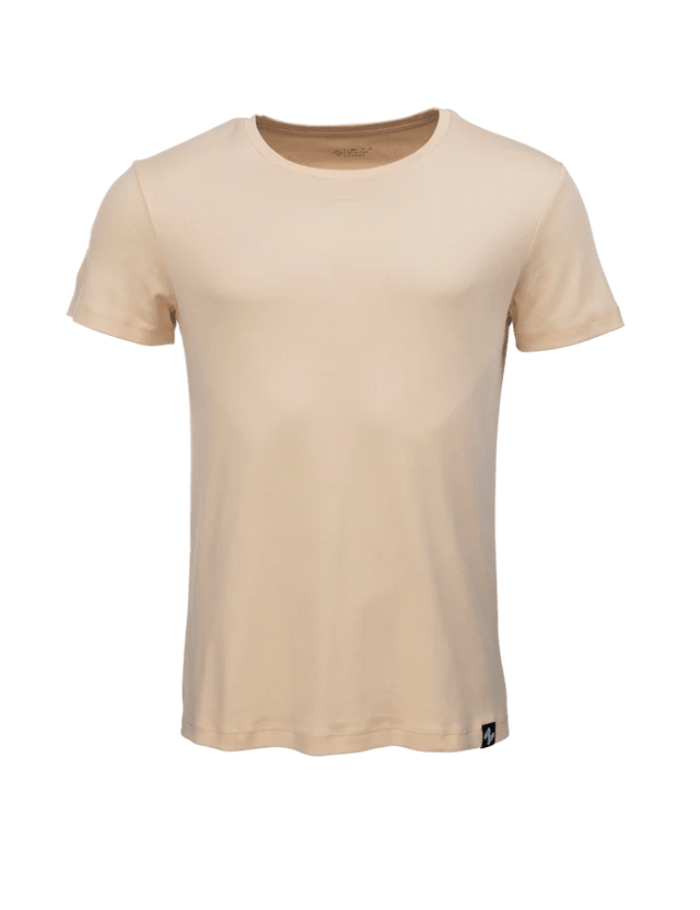 T-Shirt | Basic | Schwarz, Weiß, Beige, Dunkelblau | Für Männer von ZOCKN