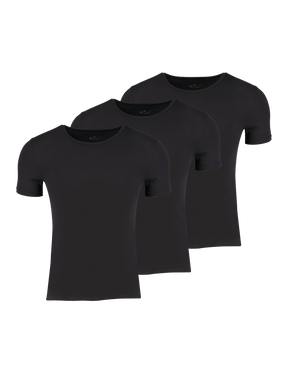 Unterziehshirts | 3er-Pack | Rundhals | Bio-Baumwolle von ZOCKN