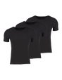 Unterziehshirts | 3er-Pack | Rundhals | Bio-Baumwolle von ZOCKN
