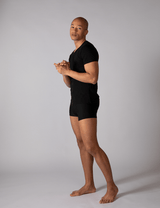 Unterziehshirts | 3er-Pack | V-Ausschnitt | Bio-Baumwolle von ZOCKN