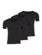 Unterziehshirts | 3er-Pack | V-Ausschnitt | Bio-Baumwolle von ZOCKN