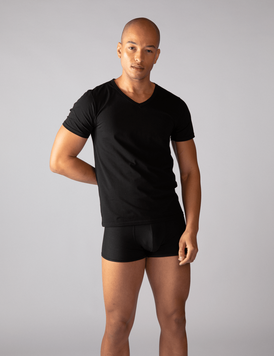 Unterziehshirts | 3er-Pack | V-Ausschnitt | Bio-Baumwolle von ZOCKN